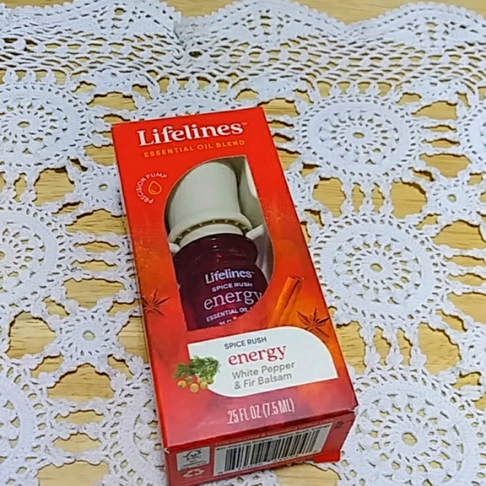 Lifelines Spice Rush Energy Essential Oil Blend